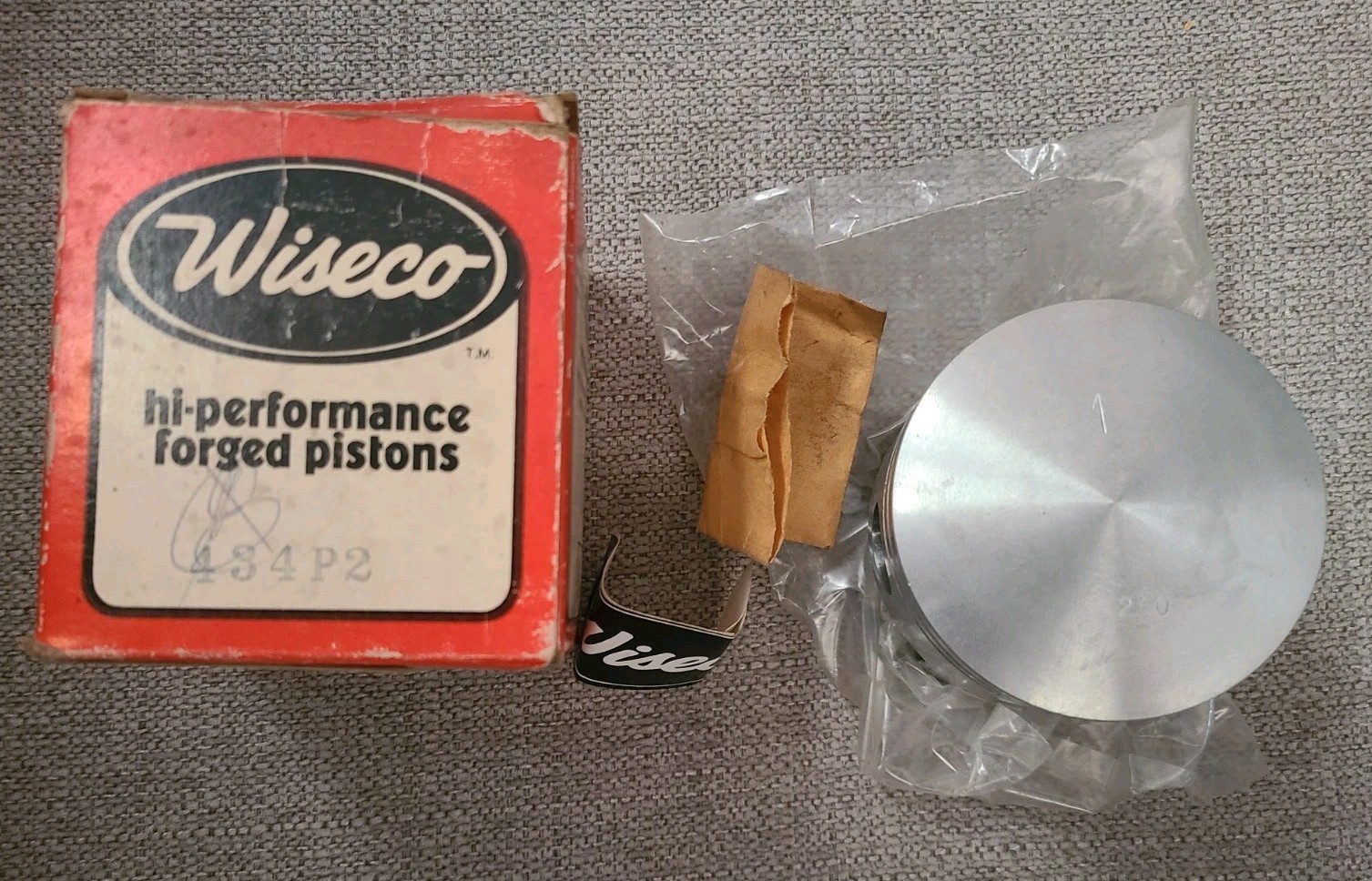 Wiseco 434P2 Yamaha Piston Kit 76-79 YZ250 80 MX250 IT250 NEW NO RINGS