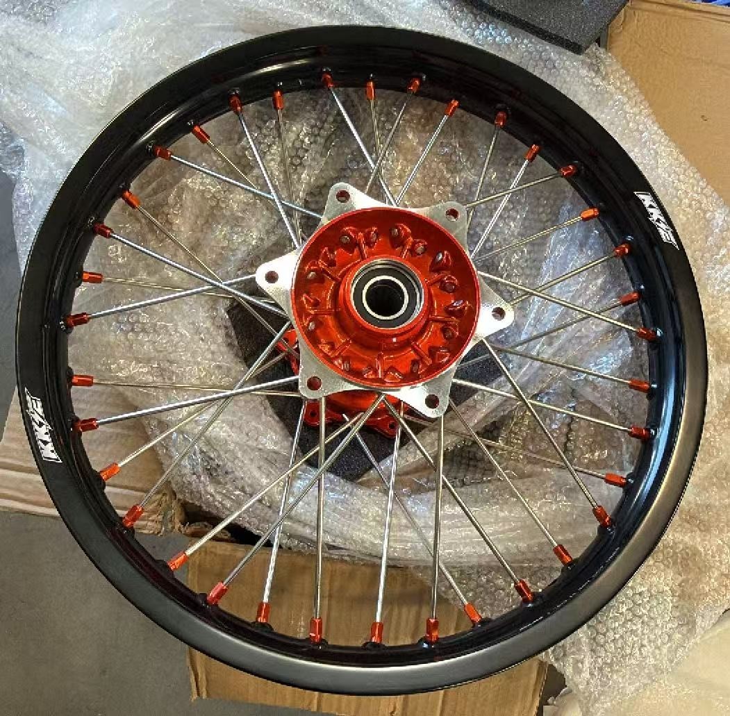 for 2000-2002 KTM EXC MXC 125 250 300 400 520 –KKE 21/18 Cast Wheels with Discs