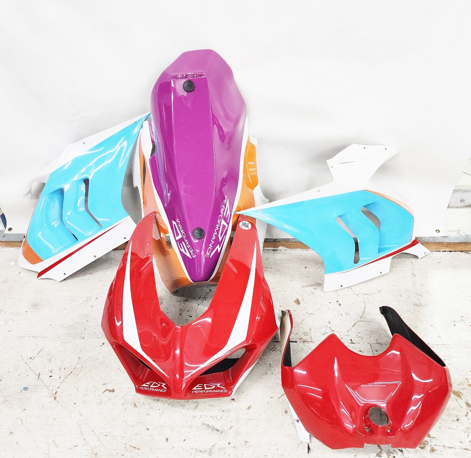 2019 – 2021 DUCATI Panigale V4 R MotoXPCambri Race Bodywork Fairings 19-21 READ*