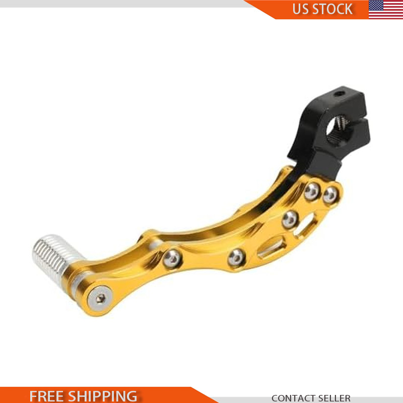 Aluminum Alloy High Strength Multi-colored Kickstart Lever MotorcycleColor: Gold