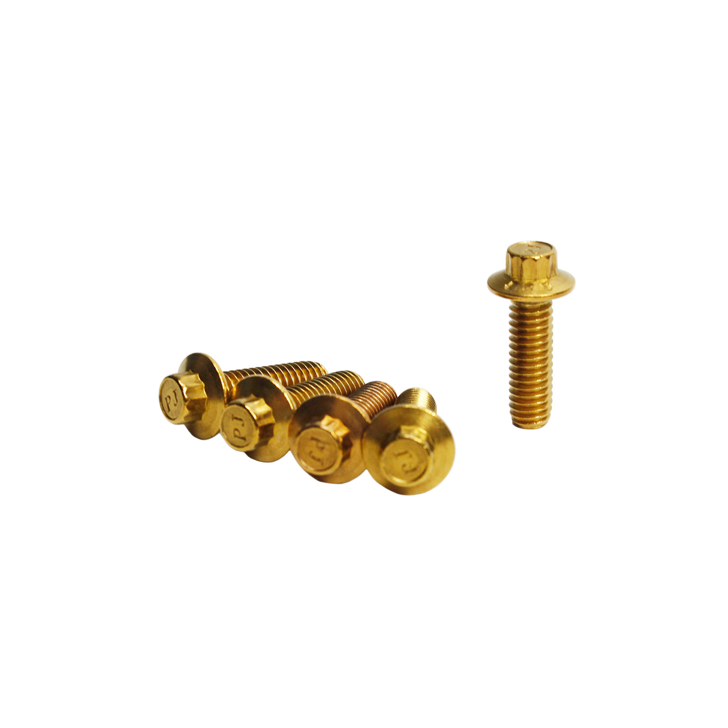Gold 5/16″-18-1.0″ Stainless Steel Hardware Bolts for Harley Street Bob FXLRS