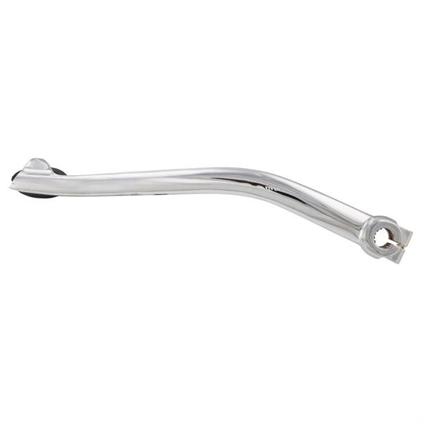 VESPA P125X P150X P200E CHROME KICKSTART LEVER WITH BLACK KICK START RUBBER