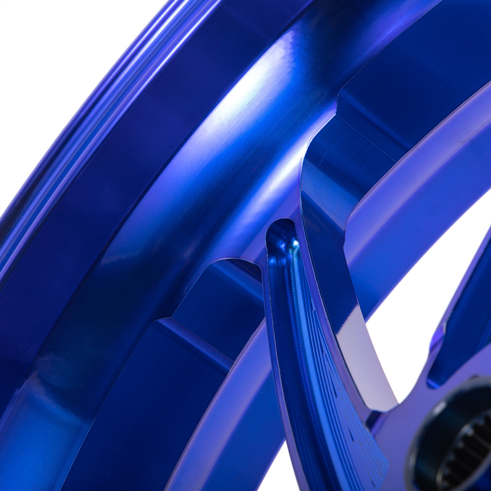 15″x3.5″ 14″x4″ Blue Front Rear Cast Wheels Rims for Yamaha X-MAX 300 2017-2025
