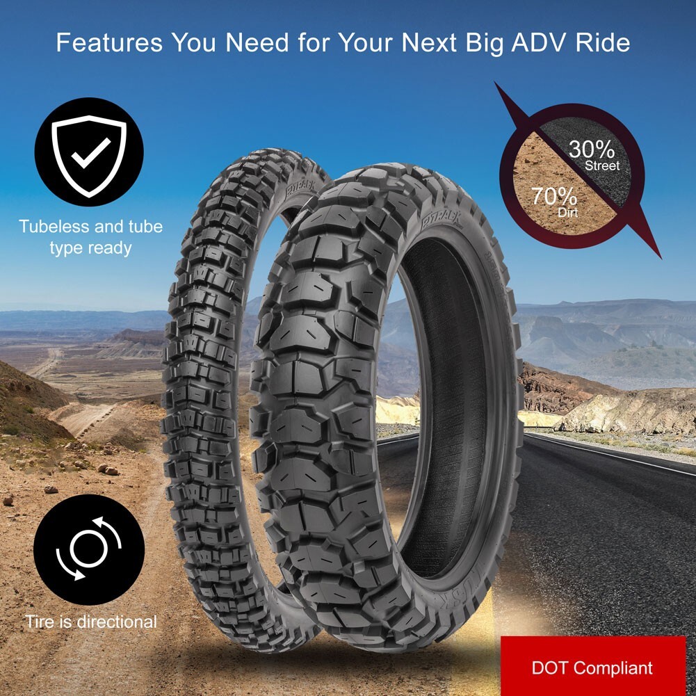 Tusk 2Track Adventure Tire Rear 150/70B-17 (69T)