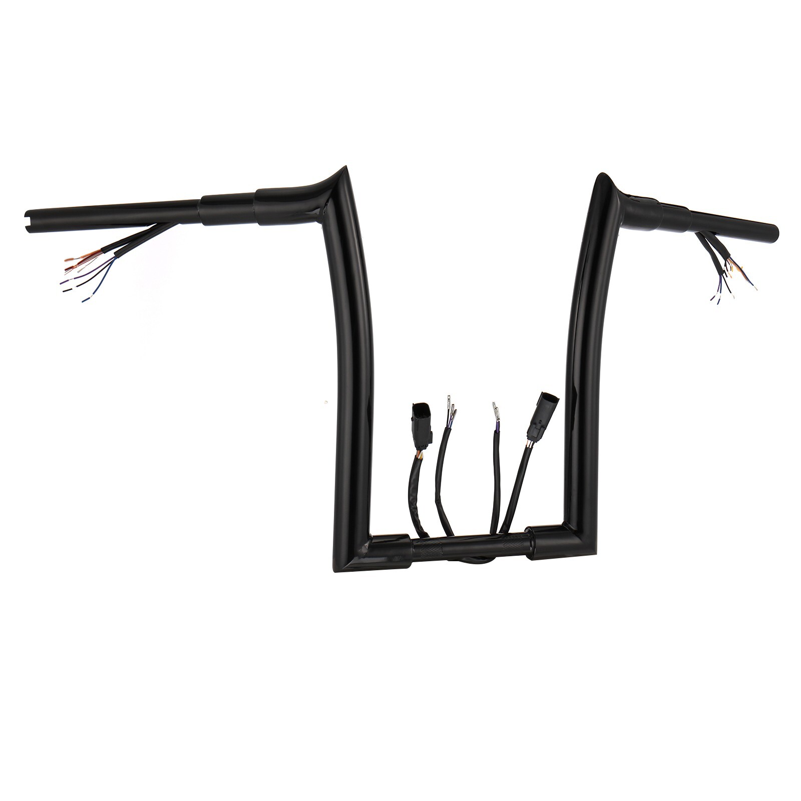 For Harley 16″ Pre-wired Ape Hanger Handlebar for Dyna Super Wide Glide XL 07-13
