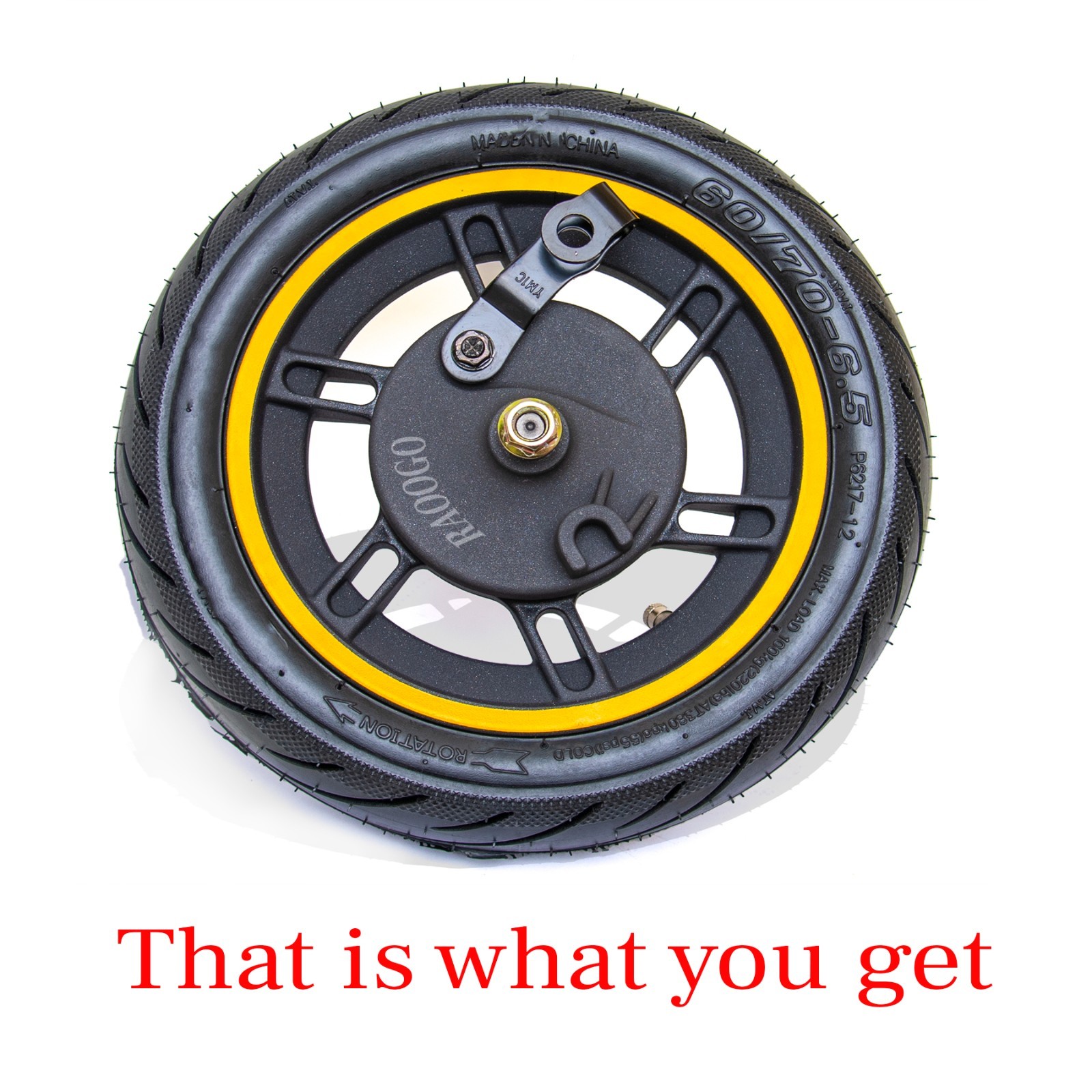 Tire Wheel Rim Brake Assembly for Max G2 G30 G30D G30P G30LP Electric Scooter