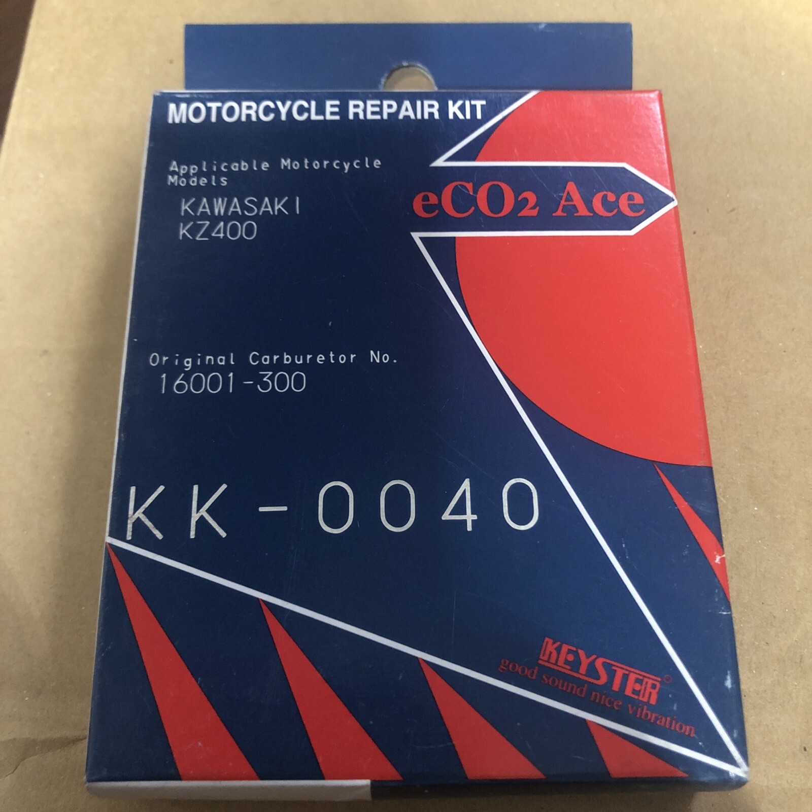 One New Keyster Kawasaki KZ400 Carb Rebuild Kit KZ 400 1977 1978 1979