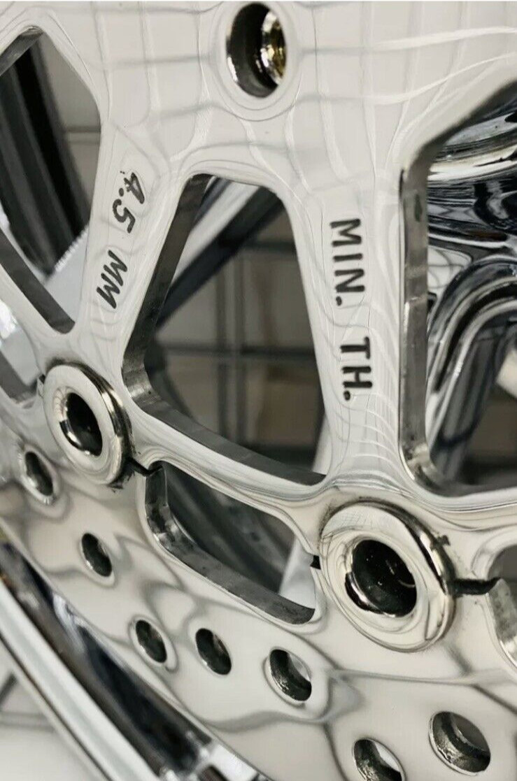 INDIAN CHIEF CLASSIC VINTAGE CHIEFTAIN POLISH FRONT OR REAR ROTOR EXCHANGE