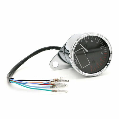 Universal 0~160KM/H Digital LED LCD Speedometer Tachometer Odometer Fuel Gauge