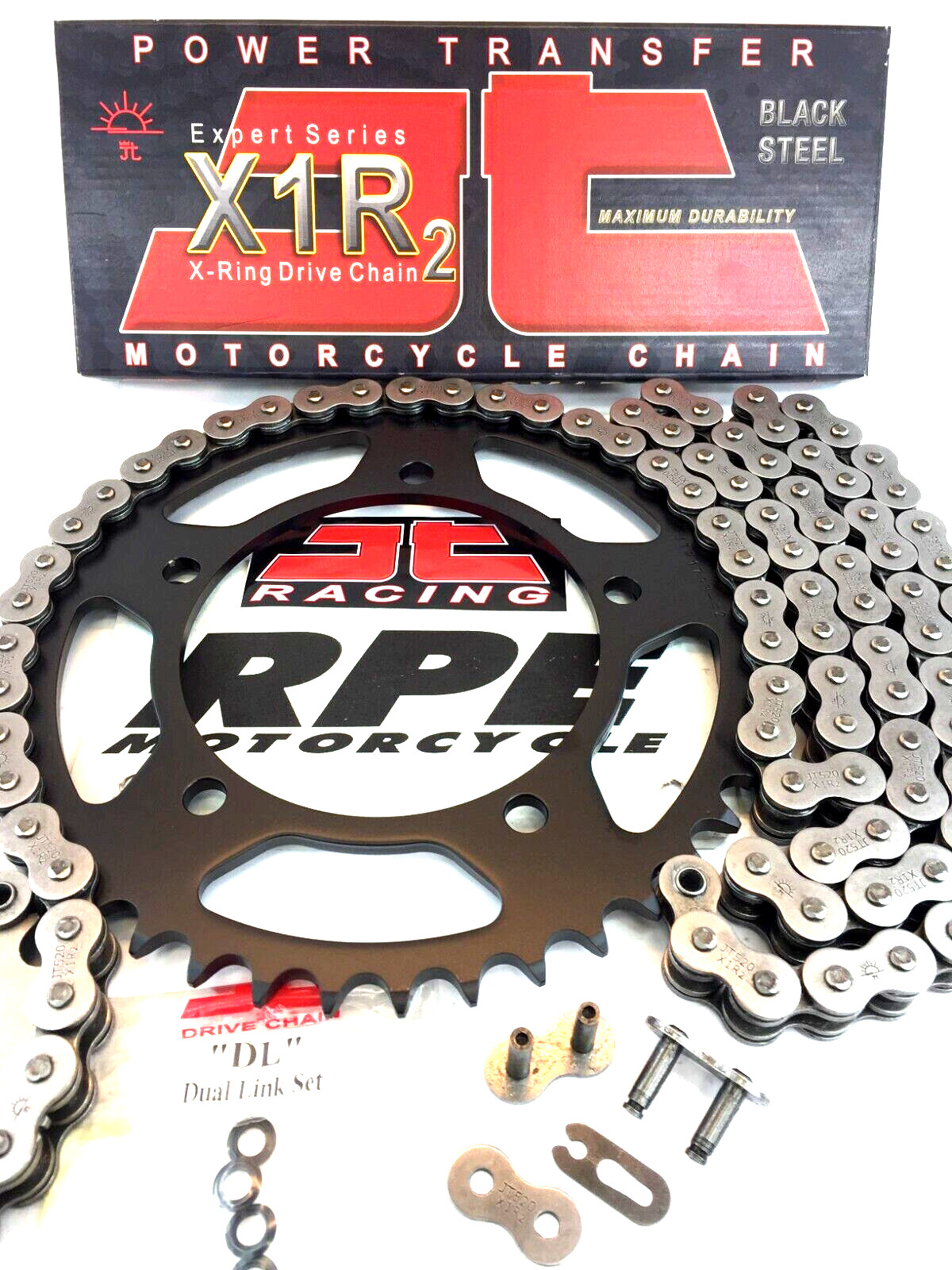 2024-25 Kawasaki Z500 JT X1R3 X-Ring Chain and Sprocket Kit