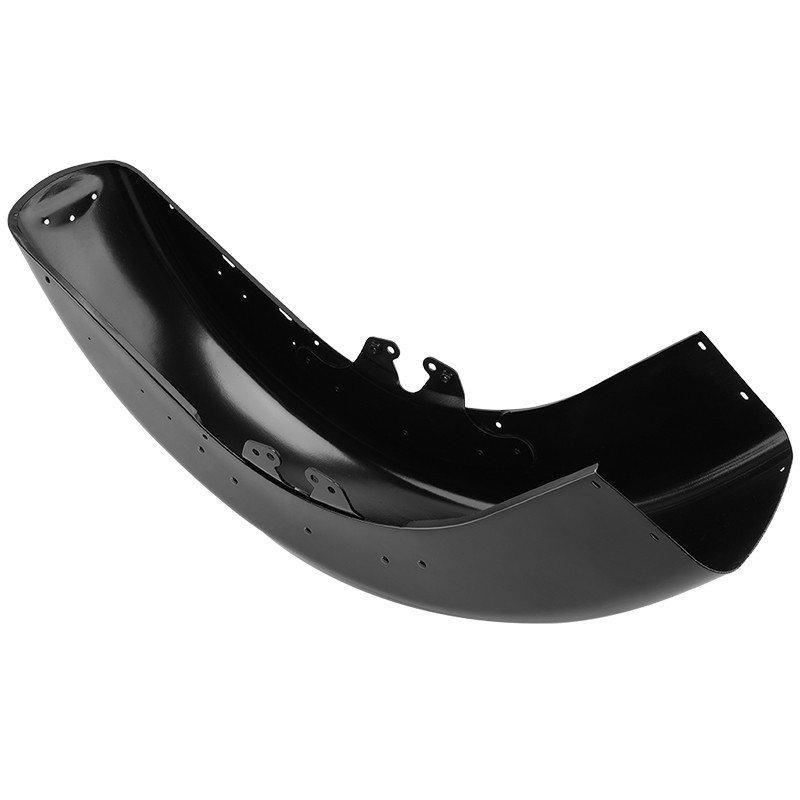 Vivid Black Front Fender Fit For Harley Touring Street Road Glide 2014-2024 2023