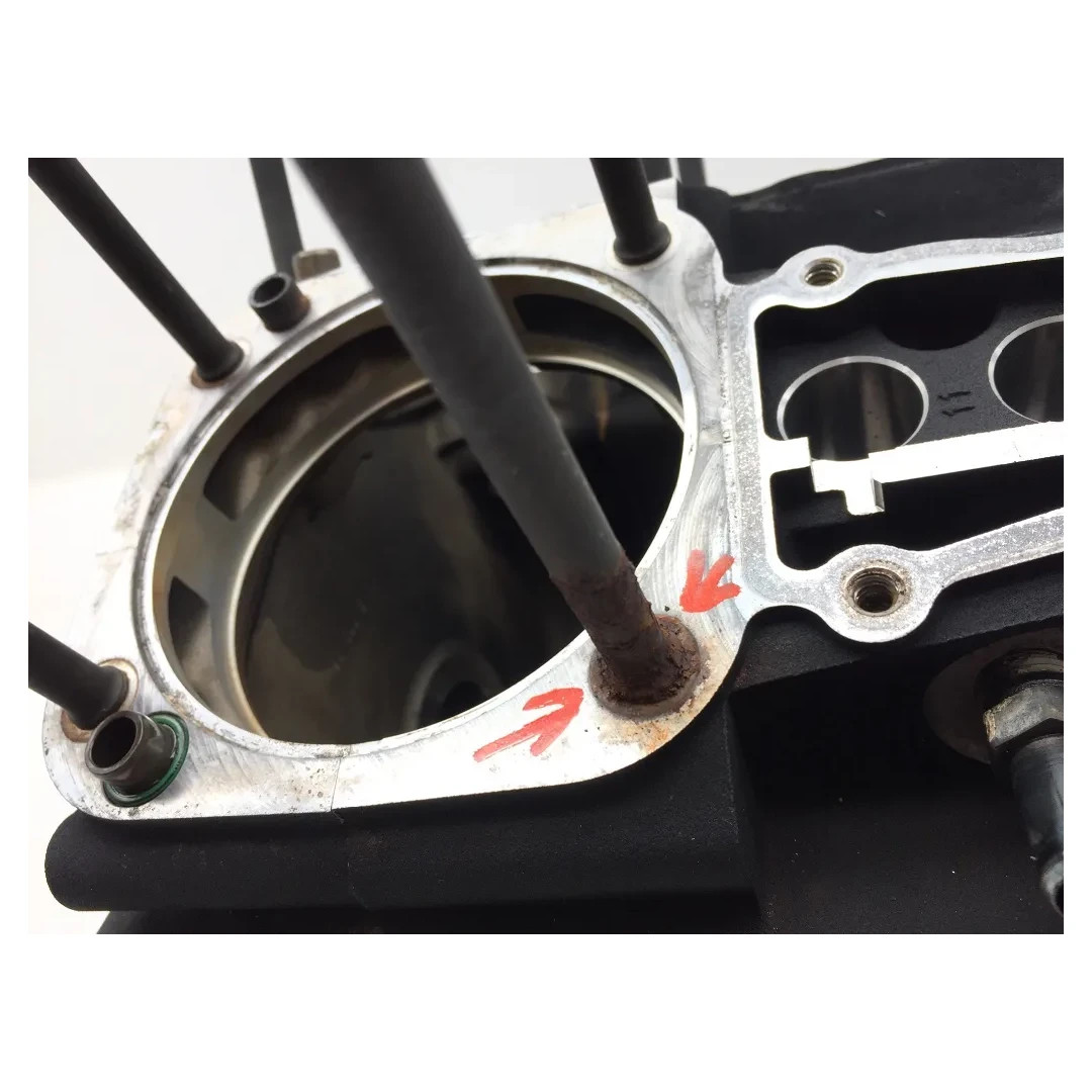 Engine Left Right Center Cases 2006 Harley Electra Glide Ultra FLHTCUI 2802A x