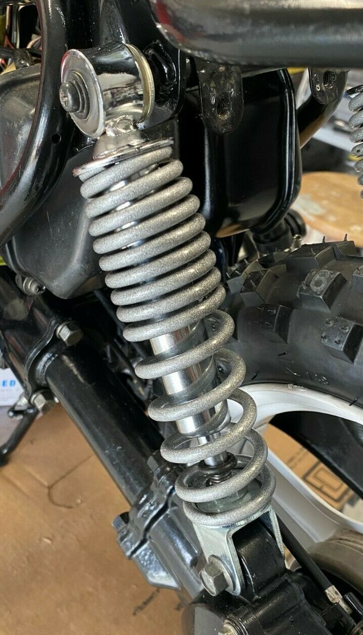 1 PAIR YAMAHA PW50 rear shocks post ’17 style