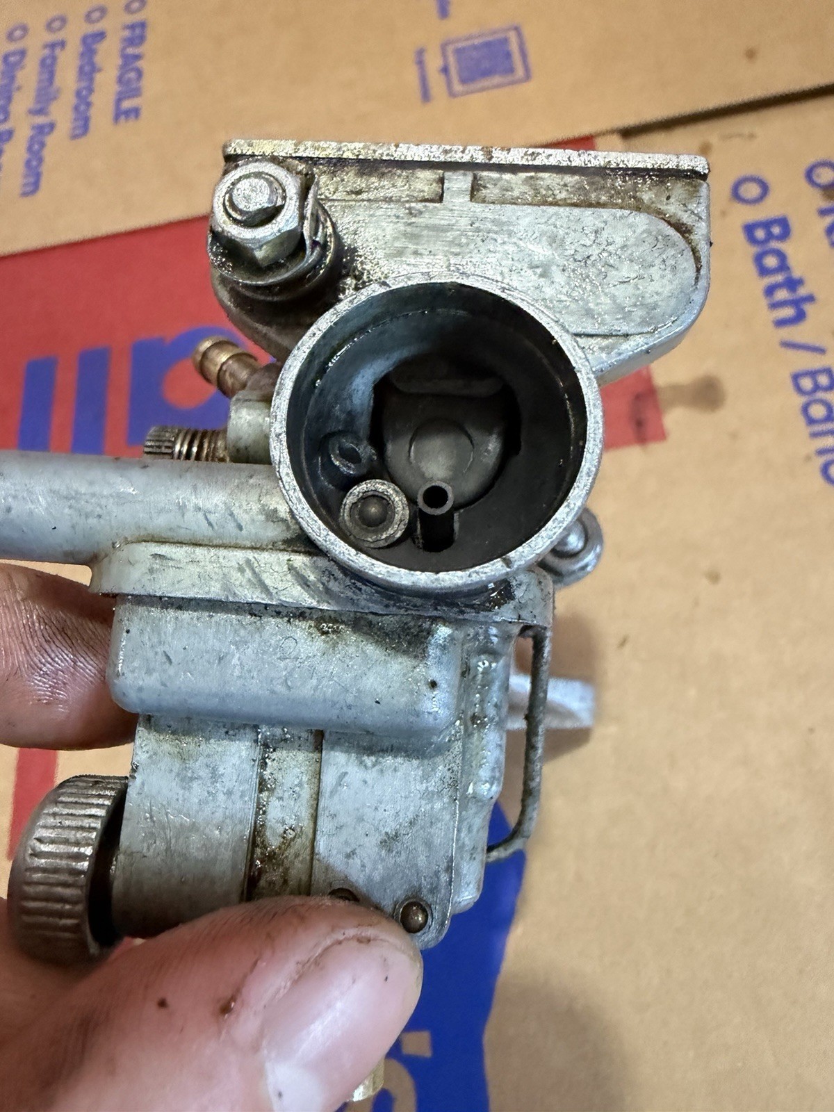1970 1971 Honda Z50A K1 K2 OEM Keihin Carburetor OEM & Intake UNTESTED Z50II