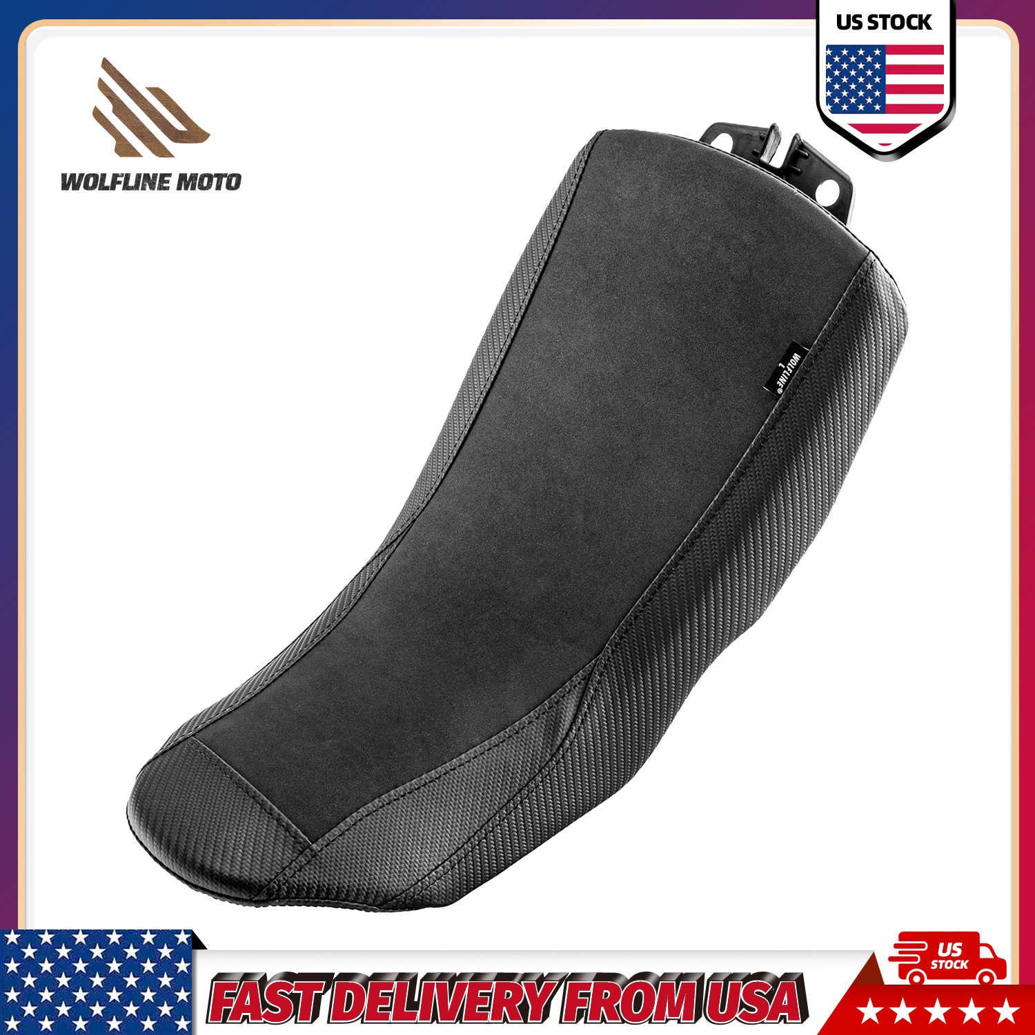 WOLFLINE Lowered Rider Seat for Yamaha Tenere 700 2019-2024 Comfort Long Ride