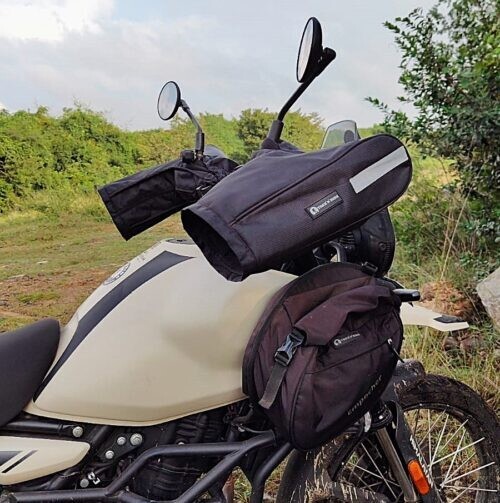 MOTORCYCLE HANDLEBAR MUFFS FOR WINTER & SNOW RIDING