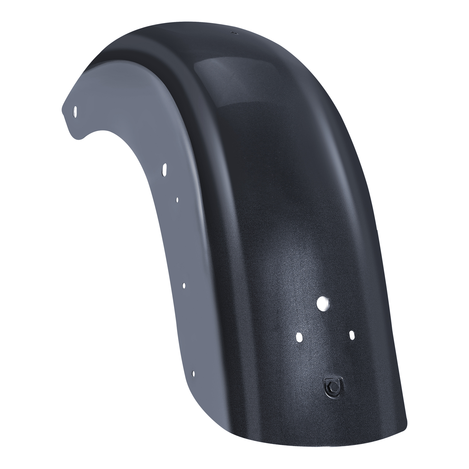 Rear Fender Fit For Harley Street Glide 2009+ Charred Steel & Lightning Silver