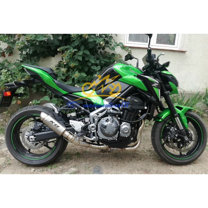 For Kawasaki Z900 2017-2025 Complete System Exhaust Header Pipe Slip on Mufflers
