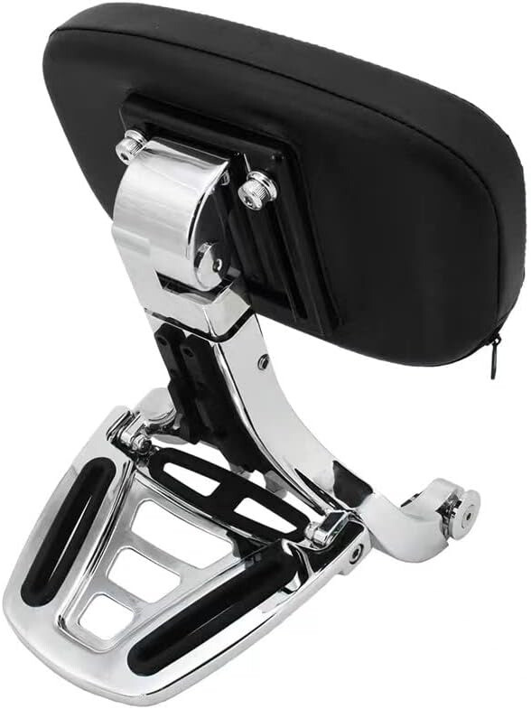 Chrome Driver-Passenger Backrest Sissy Bar For Harley Road Glide (Univresal)