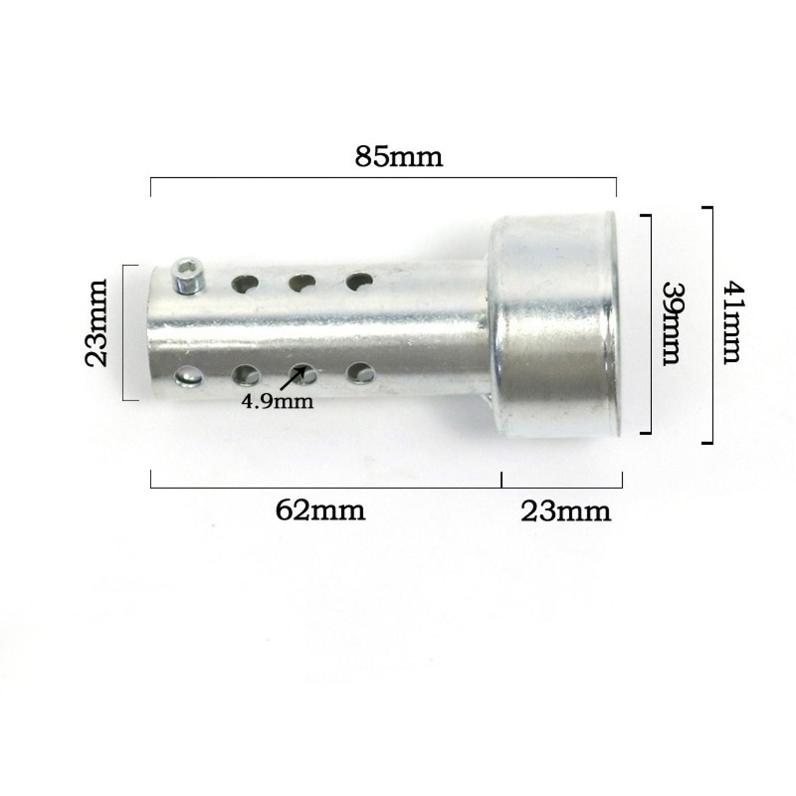 3″ Universal Muffler Silencer Exhaust Baffle Fits 41-43mm Exhaust Pipes E