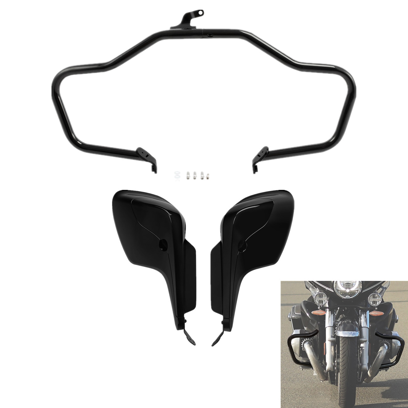 Engine Guard & Side Fairings Protection For BMW R18 Transcontinental 2021-2024