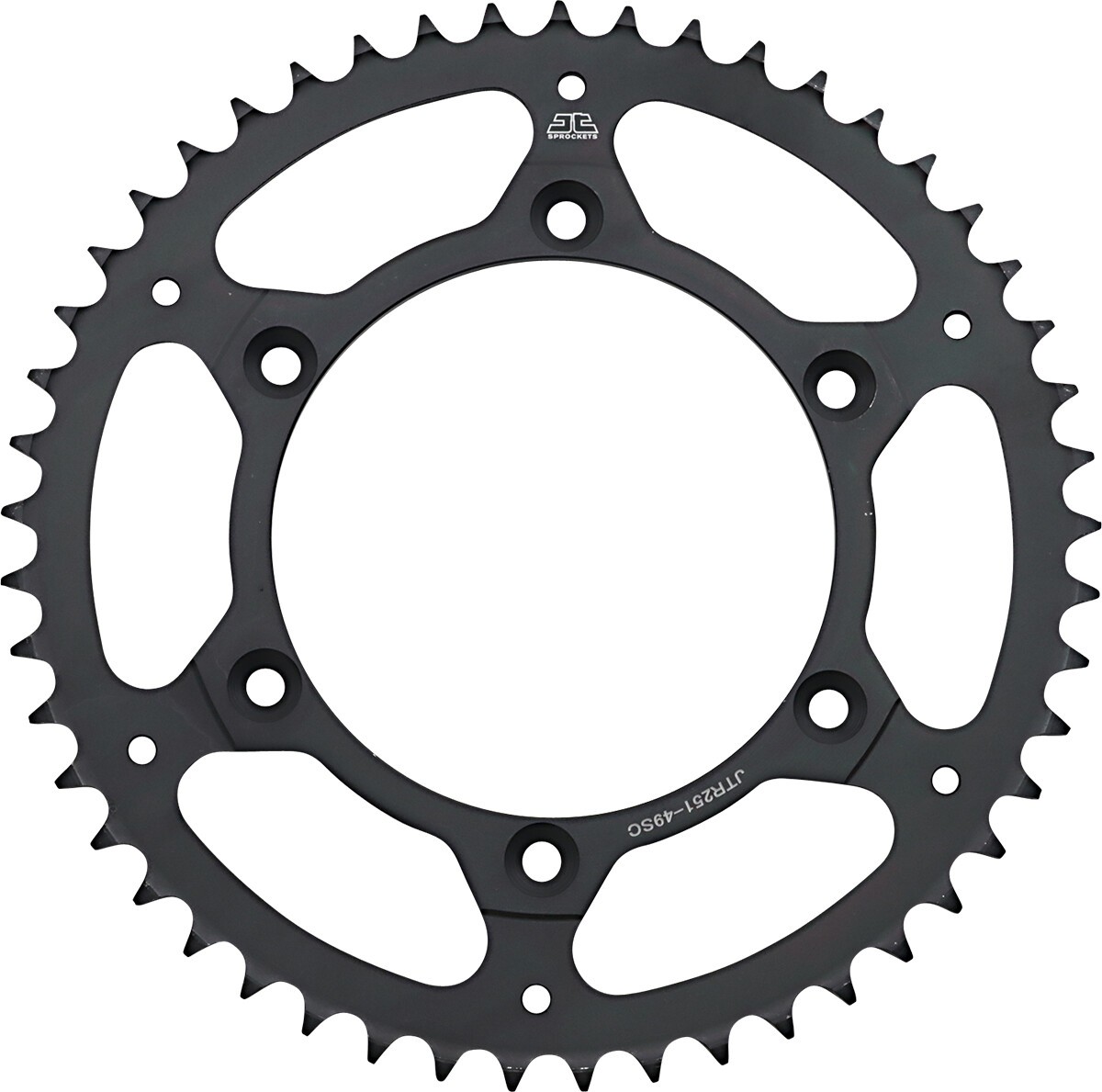 JT Self-Cleaning Steel Rear Sprocket 49T 520 Chain