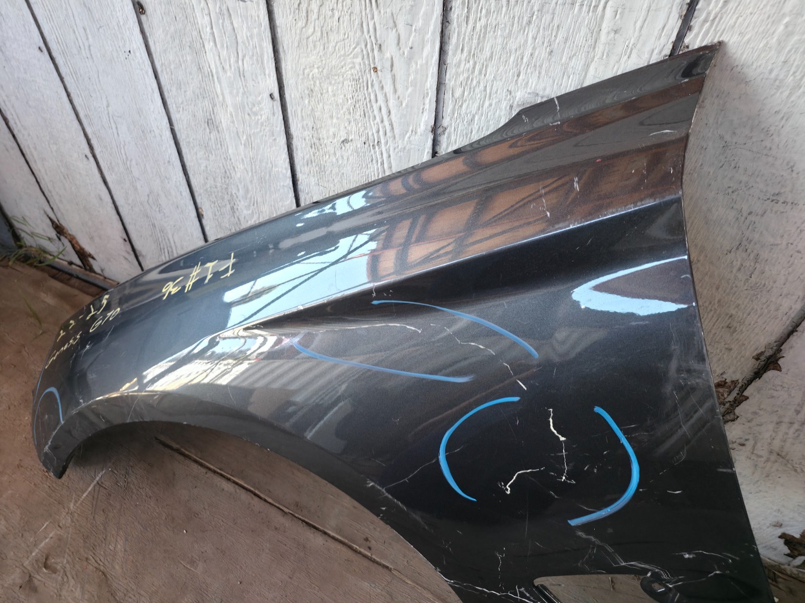 2022 2023 2024 2025 HYUNDAI GENESIS G70 LEFT DRVIER SIDE FENDER