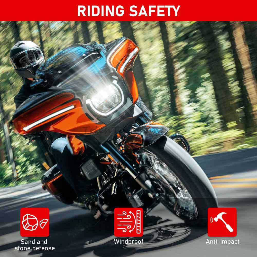 Smoke 10″ Wave Windshield Wind Shield For Harley CVO Street Glide FLHXSE 2024 23
