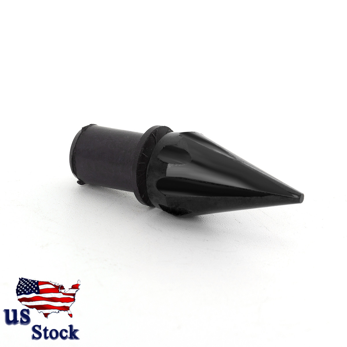10PCS Windscreen Windshield Screw Spike Bolt Kit M5 Nuts Cruiser Universal Black
