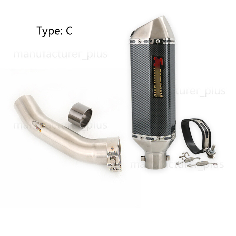 51mm Muffler Exhaust Pipe Modified for Duke Adventure 390 250 RC390 2021-2023