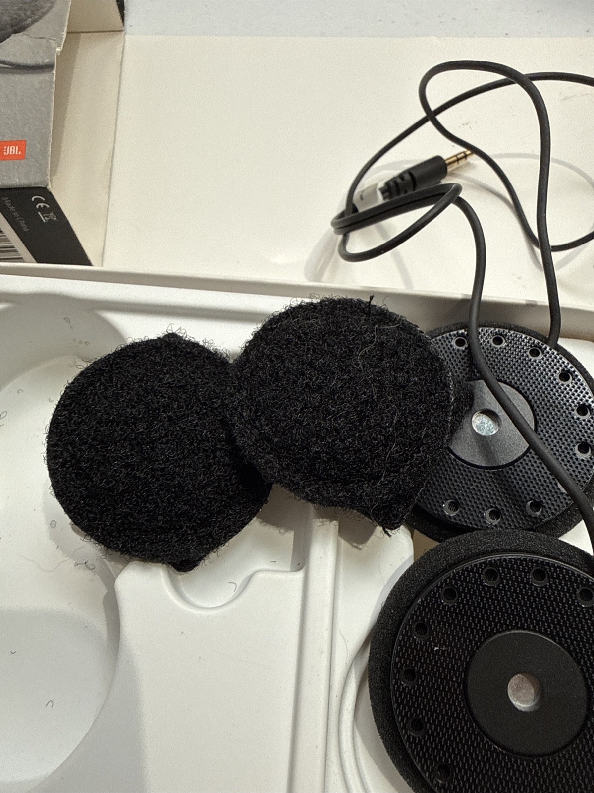 Cardo JBL 45mm Audio Set ONLY ONE WORKS AS-IS