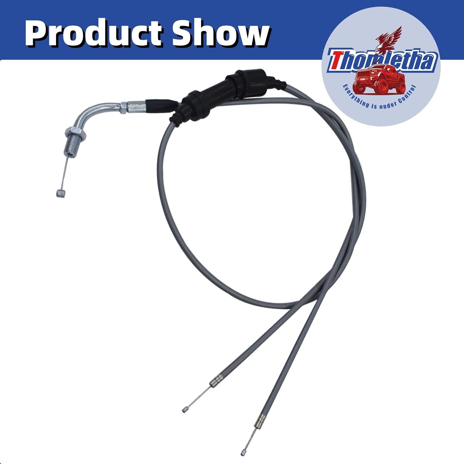 Gray Throttle Cable 17910-236-000 Honda CB175 CB200 CB200T CB160 CL175