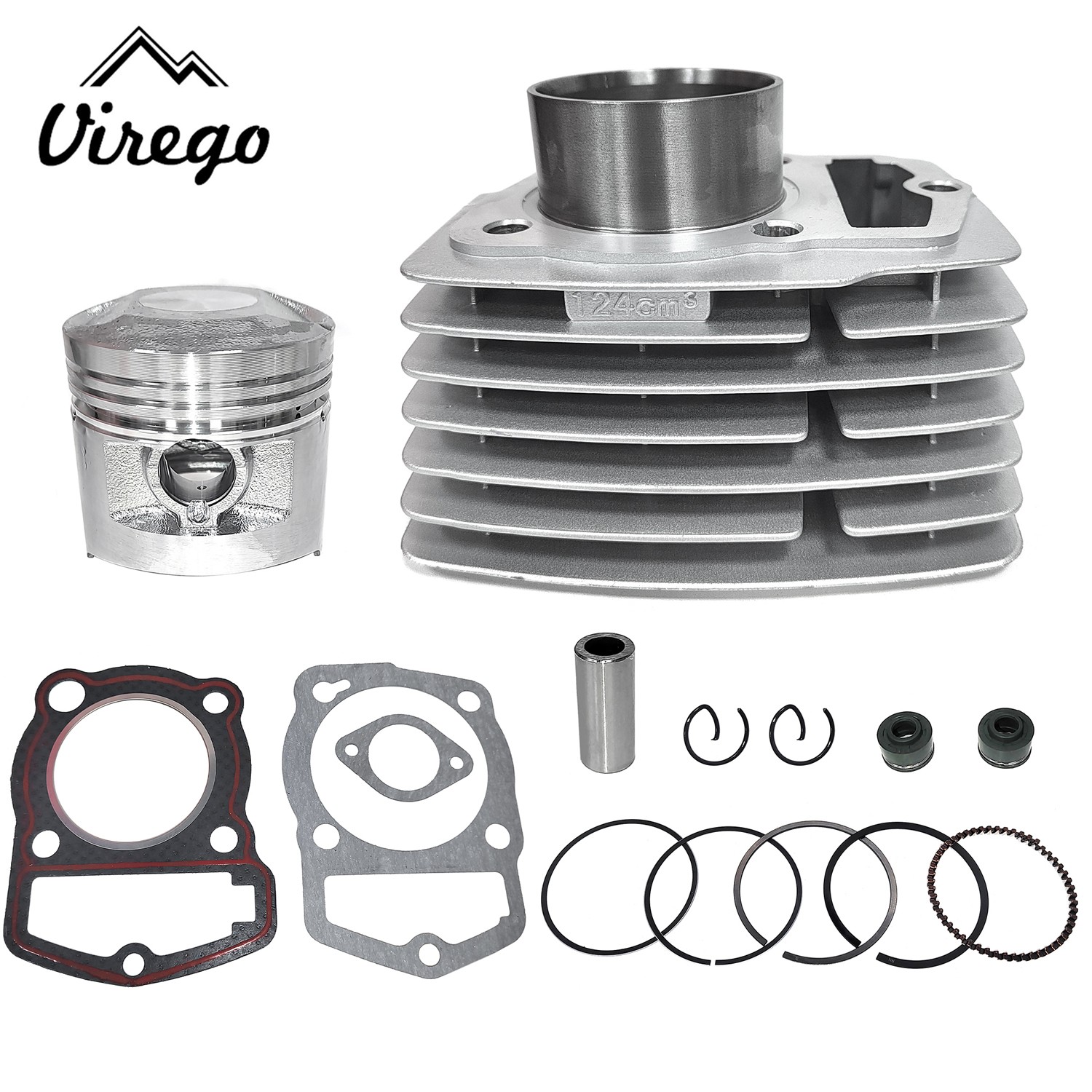 CYLINDER PISTON GASKETS TOP END KIT FOR HONDA CB125S CL125S SL125 XL125 TL125