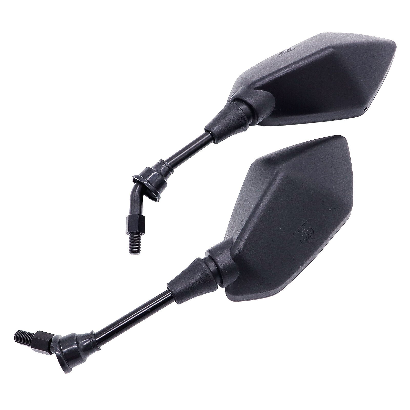 Motorcycle Side Mirror &Handlebar Mount For Bike ATV Scooter E-Bike Rear View