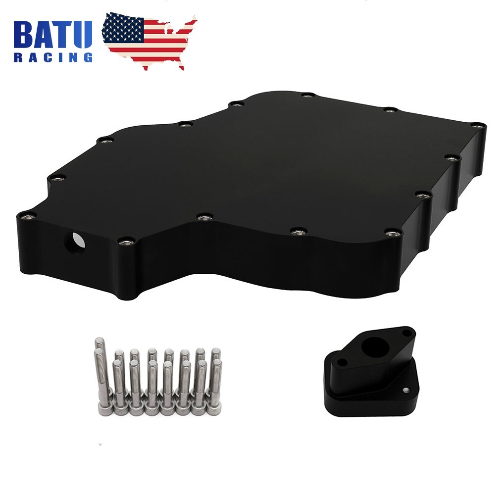 Black Oil Pan with Pick Up Low Profile for Suzuki GSXR 1300 Hayabusa 1999-2011