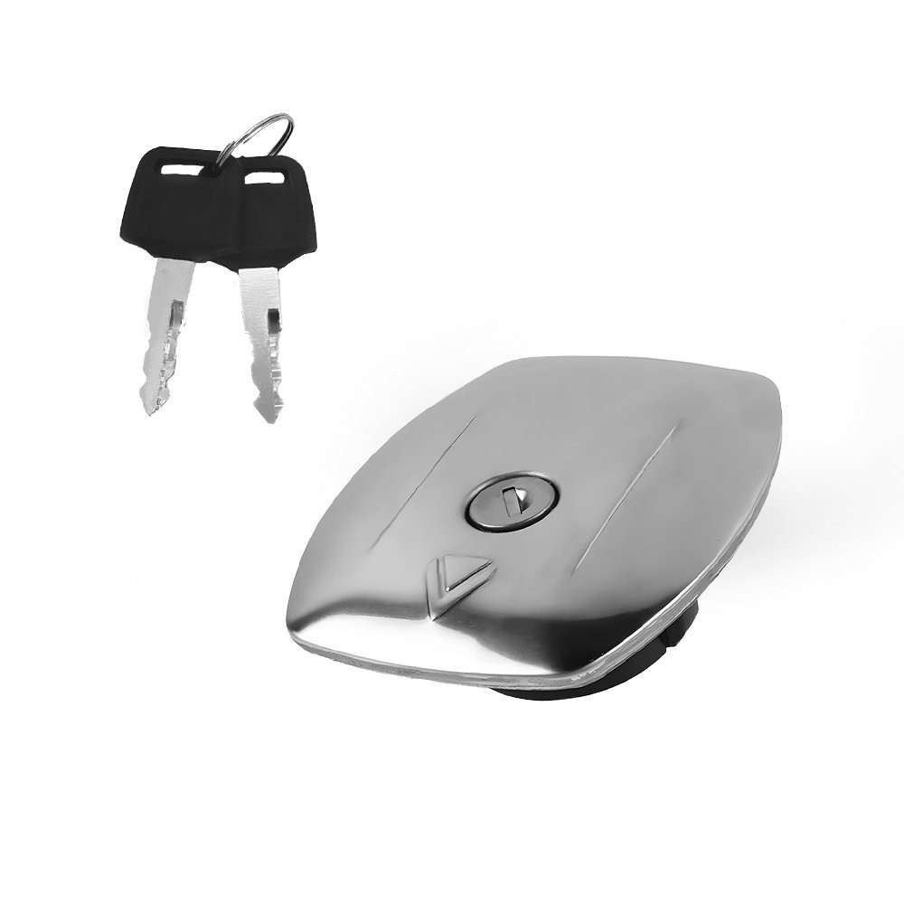 1-10x Fit Suzuki GS750E GS1000G 1980-1981 Fuel Gas Tank Cap Cover Locking Silver