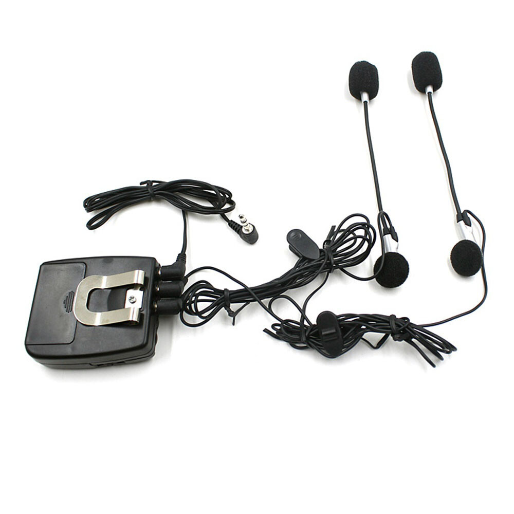 Motorcycle Audio Communication System Host Kit Helmet Intercom Headset Earphone