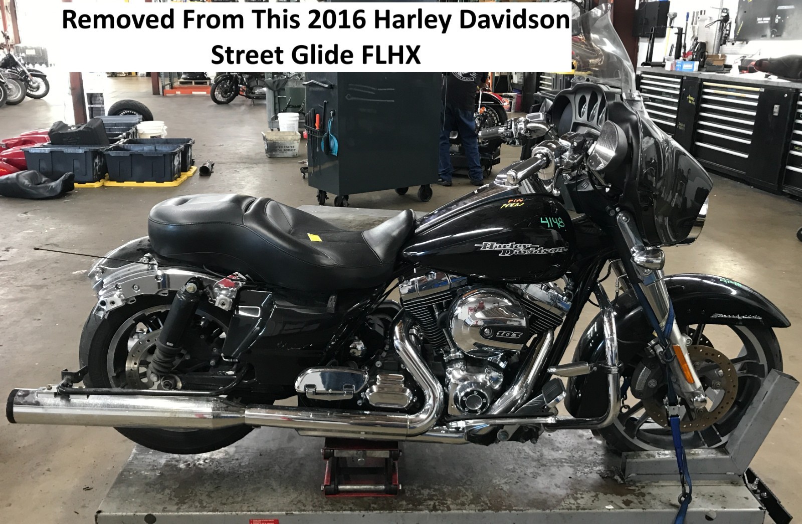 2016 Harley Street Glide Back Rear 16″ x 5.00″ Wheel Rim ENFORCER II 25mm #4148