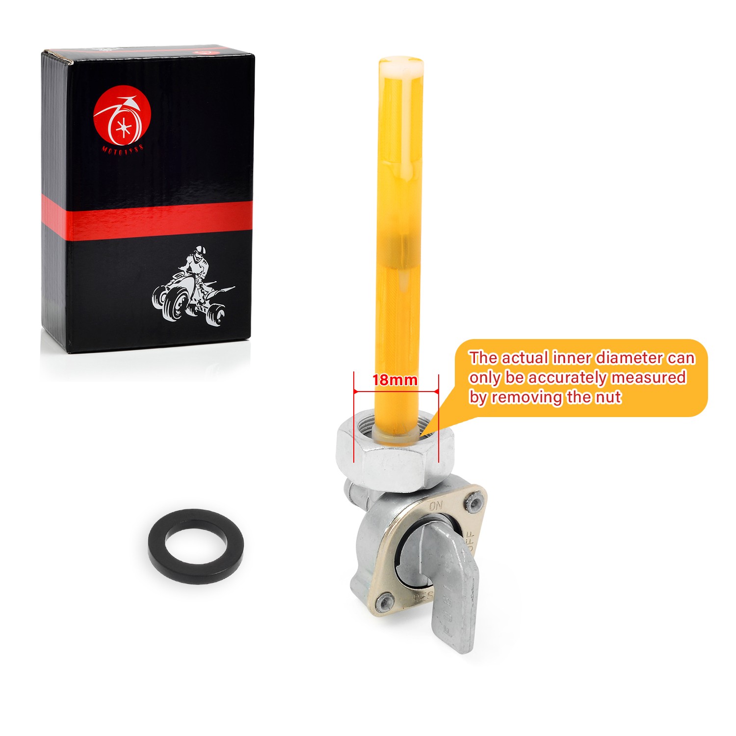 1981 For HONDA CB650 CB650C CB750C CB900C Custom M18 Fuel Valve Petcock