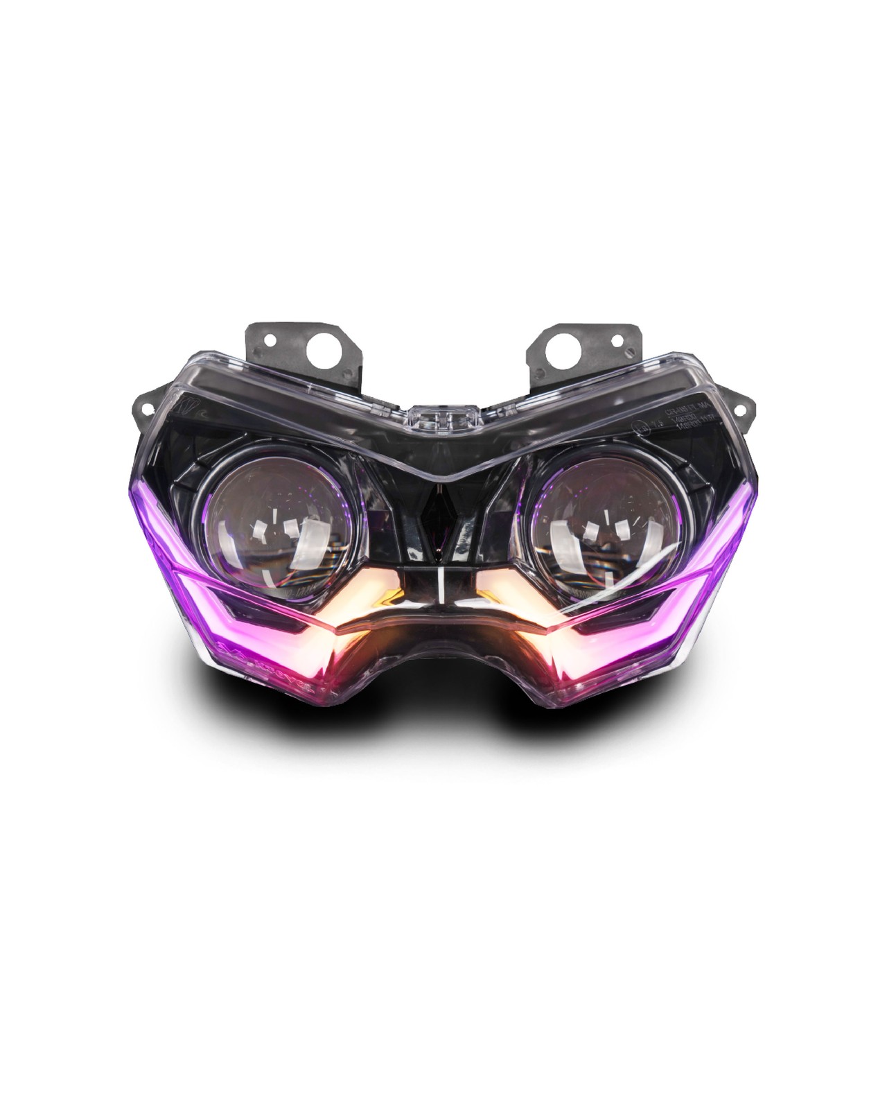 KT Full LED Headlight Kawasaki Z900 20-24/Z400 20-25/Z650 20-25 Adjustable Color