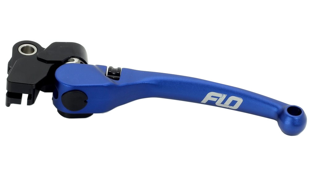 YAMAHA YZ250F YZ125 YZ250 YZ450F FLO MOTORSPORTS PRO 160 CLUTCH LEVER BLUE