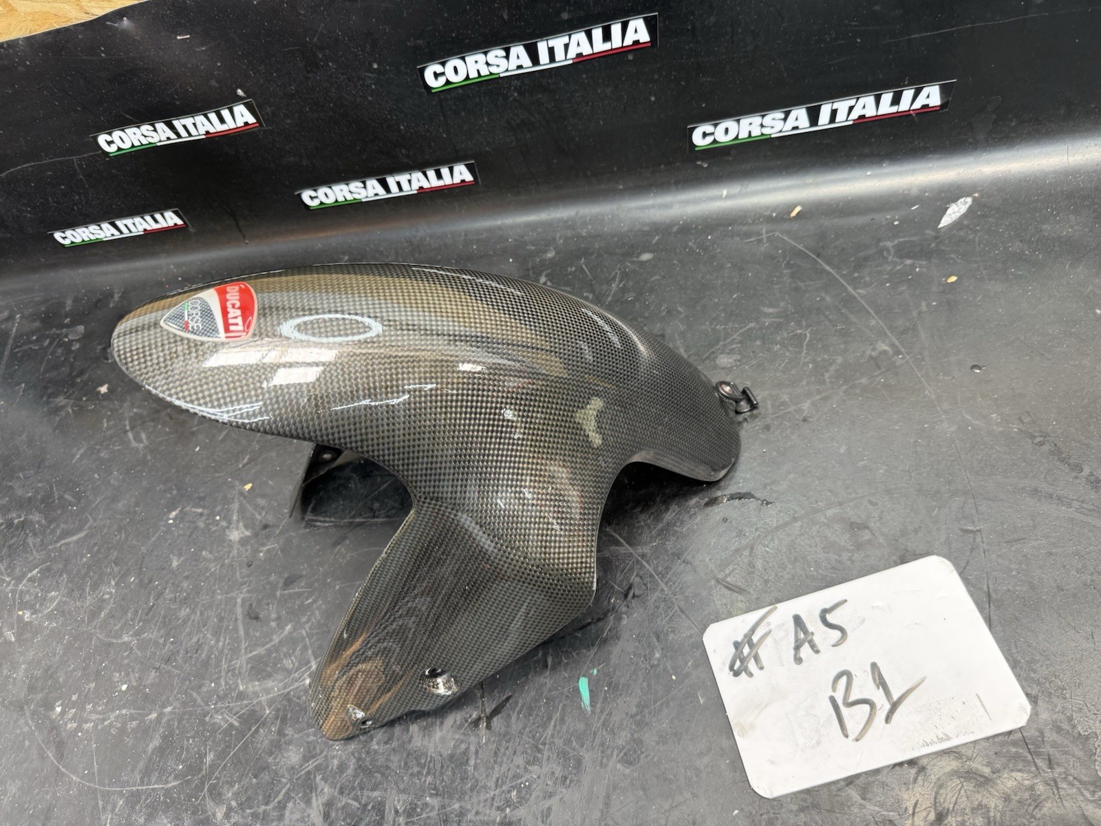 Oem DUCATI Performance- MS Production 848 1098 1198 Carbon Fibre Mudguard