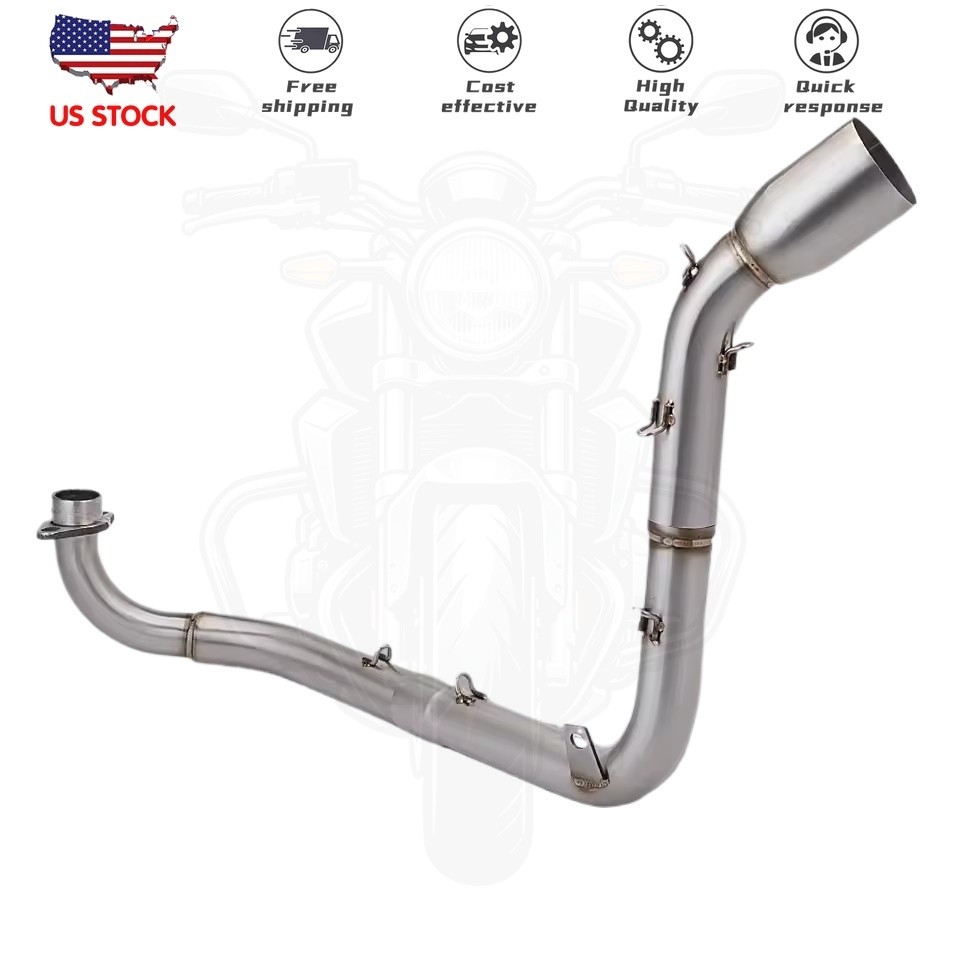 Full System Carbon Exhaust Tips Header Pipe For Honda Grom 125 MSX125 2013-2026