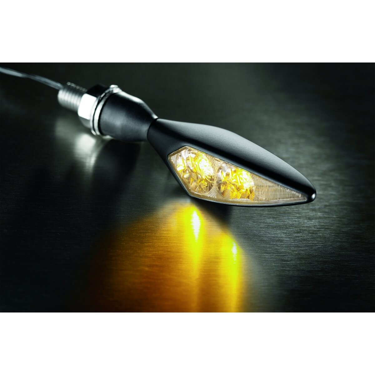 Kuryakyn By Kellermann Front Left/Rear Right Micro Rhombus Turn Signal – 2550