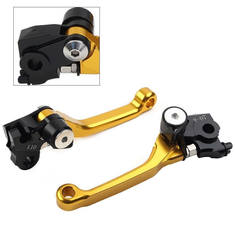 For Honda CRF250R 2007-2022 CRF450R 2007-2020 08 CNC Brake Clutch Levers Pivot