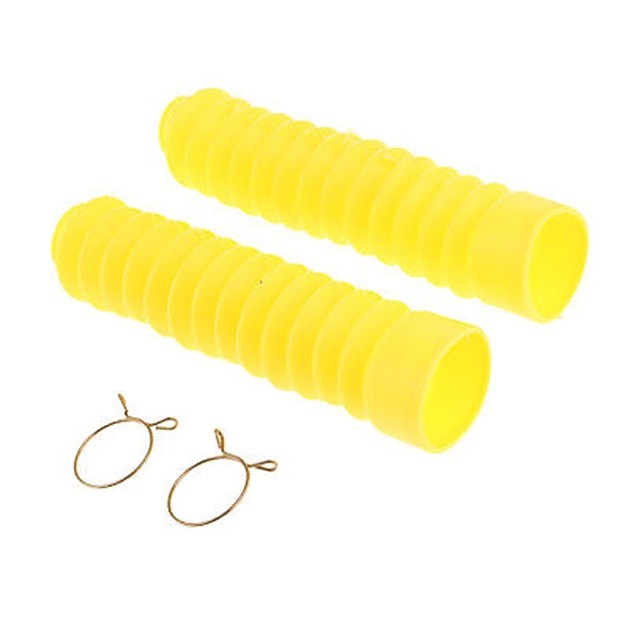 Emgo Fork Boots 34-Pleat 380mm L 43mm D Yellow