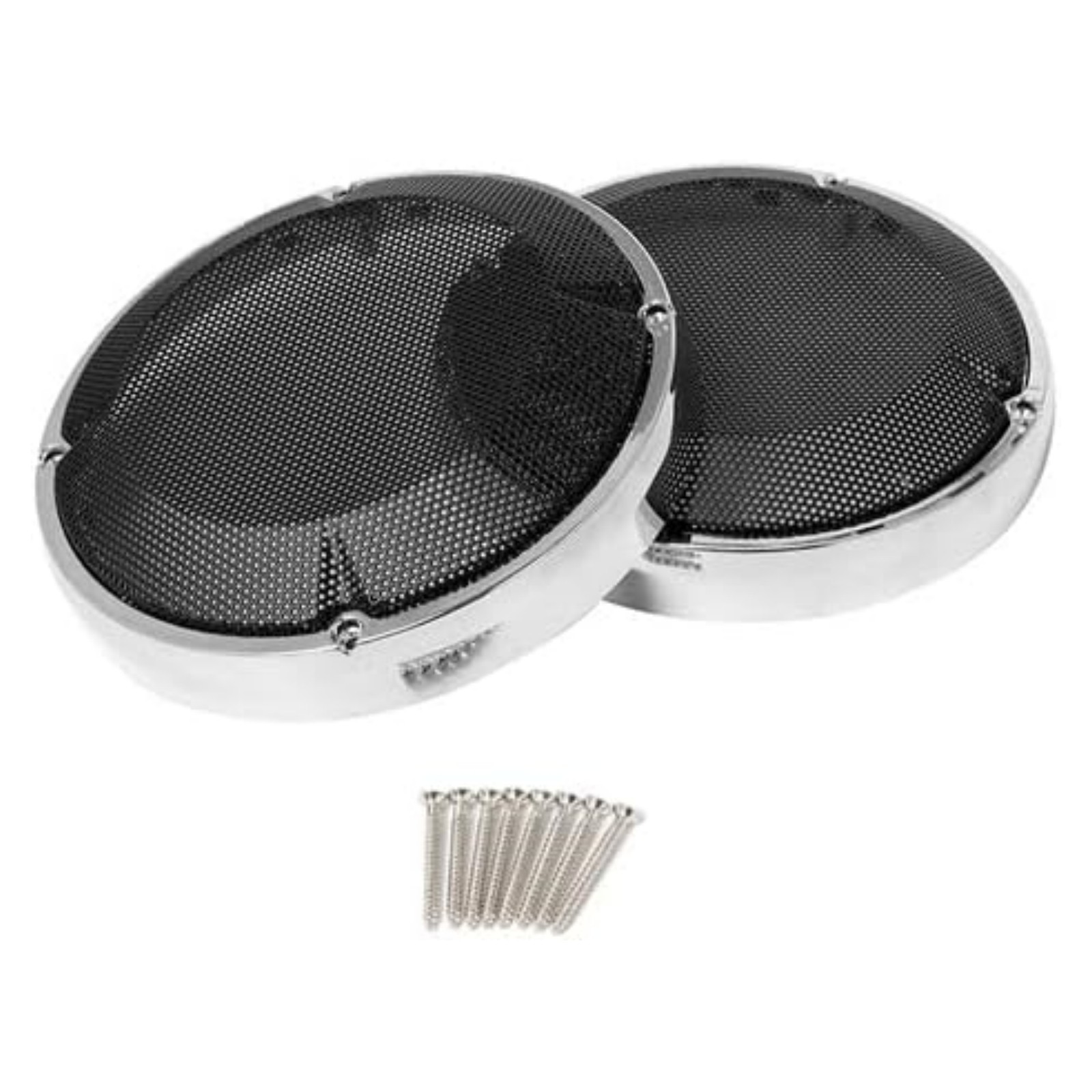 6.5″ Speaker Grill Cover For Harley Touring Lids LowerLeg Vented Fairing 1983-23