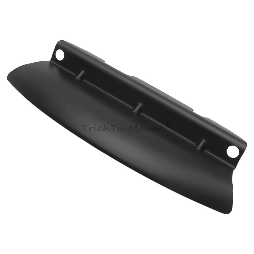 Black -Lower Wind Deflector Front Fork Air Baffle Fits For Harley Touring