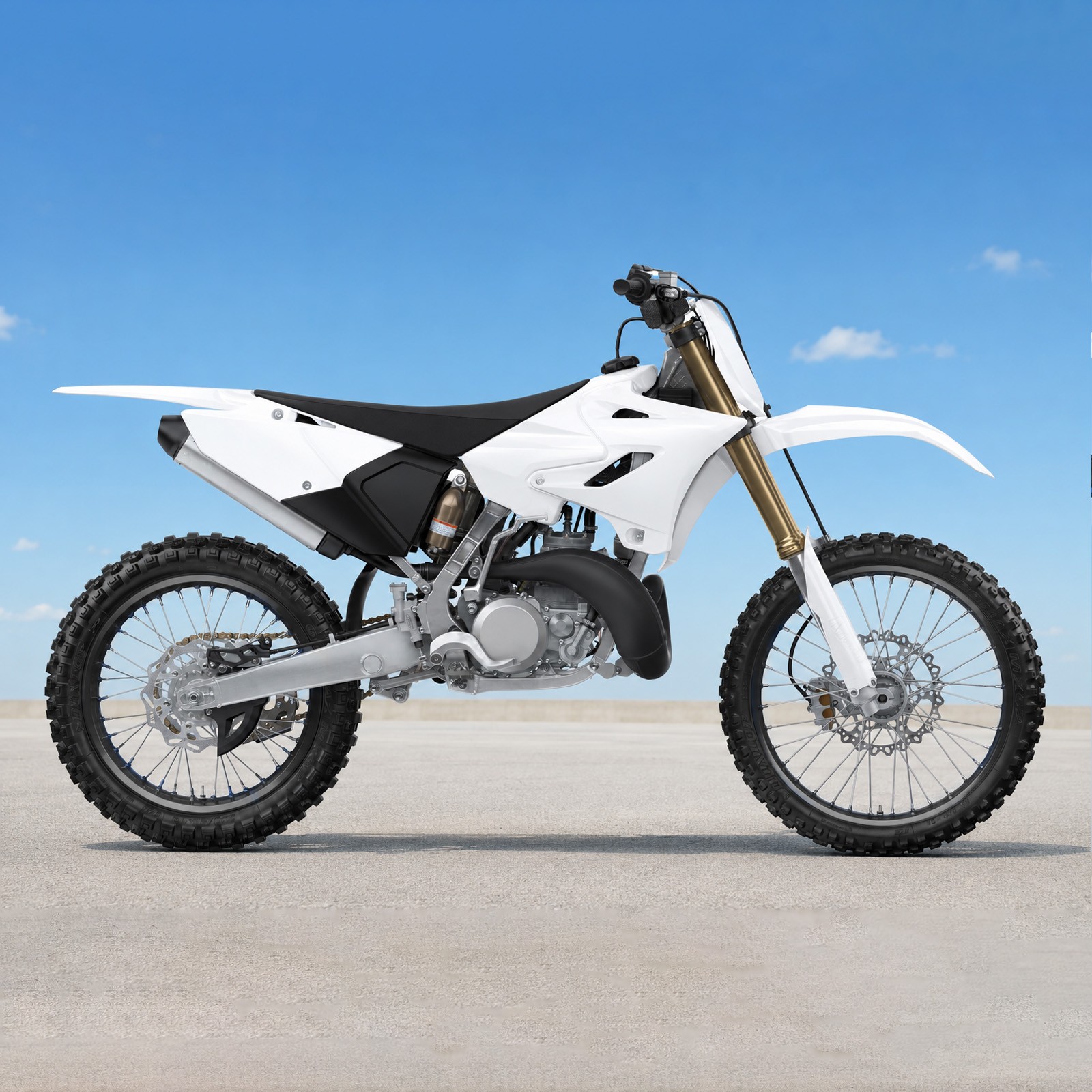 Restyle Plastic Kit Set 2019 Style White For Yamaha YZ125 YZ250 2002-2020