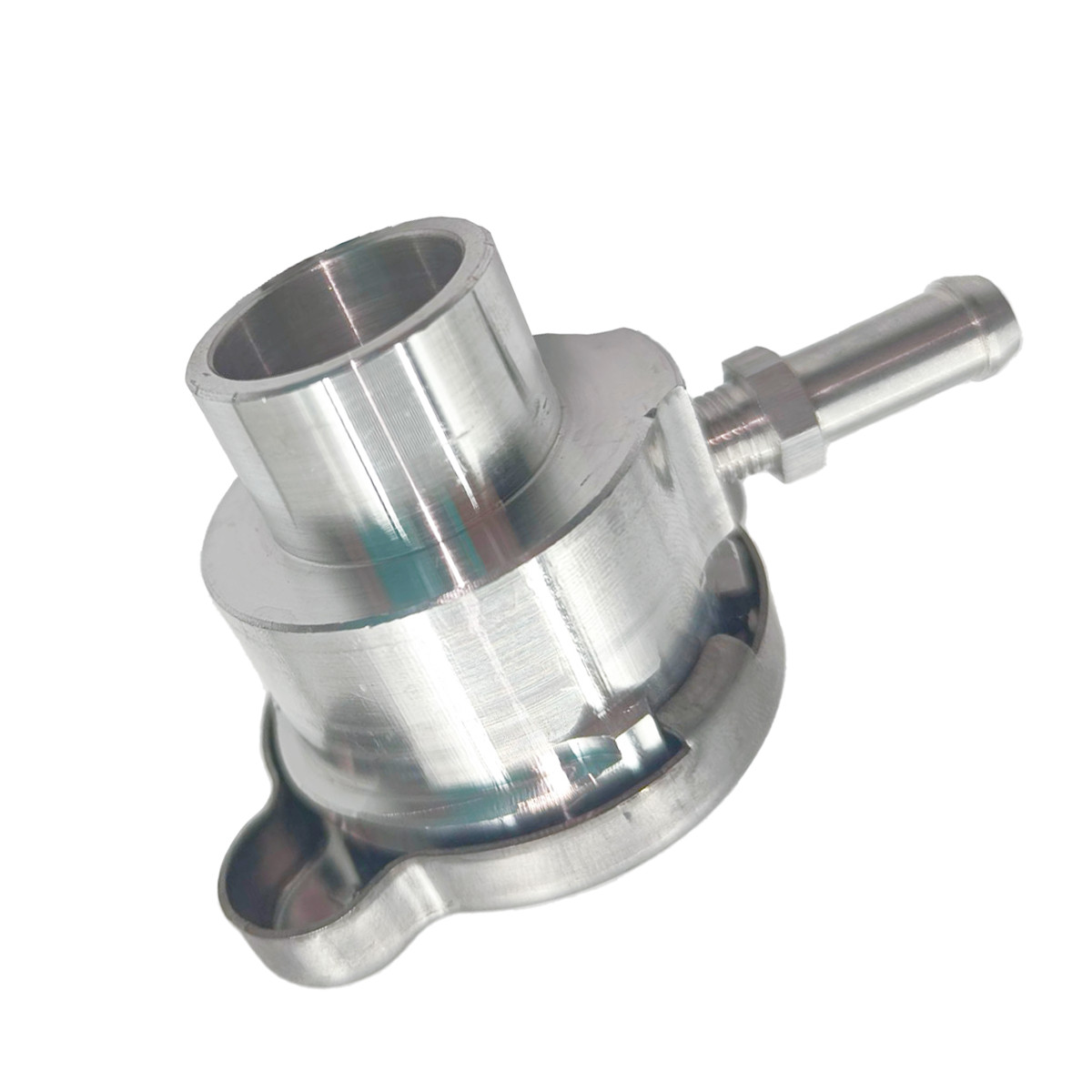 ✅32mm 1-1/4″ I.D Aluminum Radiator Weld On Filler Neck With 1.1Bar Cap Natural